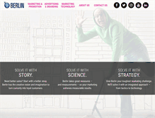 Tablet Screenshot of berlinproductions.com